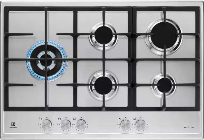 Płyta gazowa Electrolux KGS75662SX - Zdjęcie 1 Płyta gazowa Electrolux KGS75662SX - obraz 1