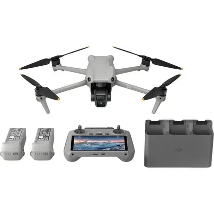 Квадрокоптер DJI Air 3 Drone Fly More Combo with RC 2 (CP.MA.00000693.01, CP.MA.00000693.04) - Фото 1 Квадрокоптер DJI Air 3 Drone Fly More Combo with RC 2 (CP.MA.00000693.01, CP.MA.00000693.04) - изображение 1