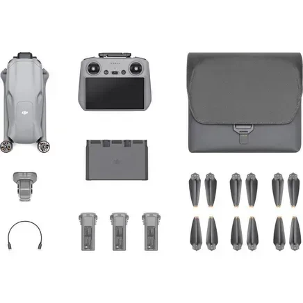 Квадрокоптер DJI Air 3 Drone Fly More Combo with RC 2 (CP.MA.00000693.01, CP.MA.00000693.04) - Фото 10 Квадрокоптер DJI Air 3 Drone Fly More Combo with RC 2 (CP.MA.00000693.01, CP.MA.00000693.04) - изображение 10