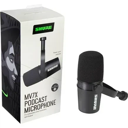 Микрофон Shure MV7 (MV7-K) - Фото 6 Микрофон Shure MV7 (MV7-K) - изображение 6