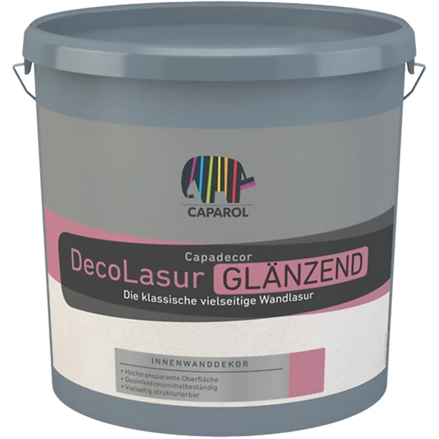 Лазур декоративна Caparol "Deco Lasur Glänzend", глянсова 2,5кг - изображение 2