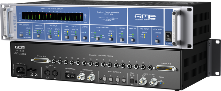 Перетворювач RME M-16 AD (4260123362584) - Фото 2 Перетворювач RME M-16 AD (4260123362584) - зображення 2