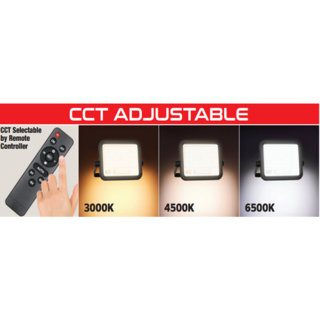 Прожектор світлодіодний з сонячною панеллю TIGER PRO-100 3CCT 100W - изображение 2