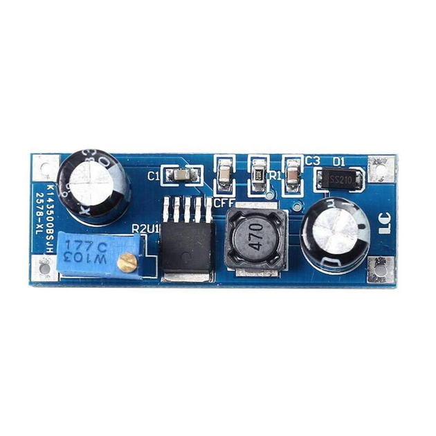 Понижуючий DC-DC перетворювач XL7015 Step-Down 0.8A 5V-80V, високовольтний - Фото 3 Понижуючий DC-DC перетворювач XL7015 Step-Down 0.8A 5V-80V, високовольтний - изображение 3