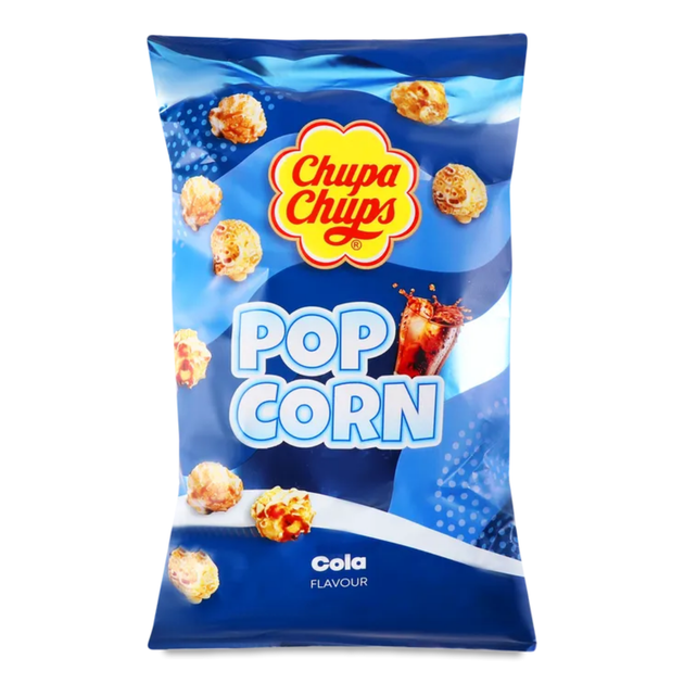 Попкорн Chupa Chups Popcorn Cola 110 г - Фото 1 Попкорн Chupa Chups Popcorn Cola 110 г - изображение 1
