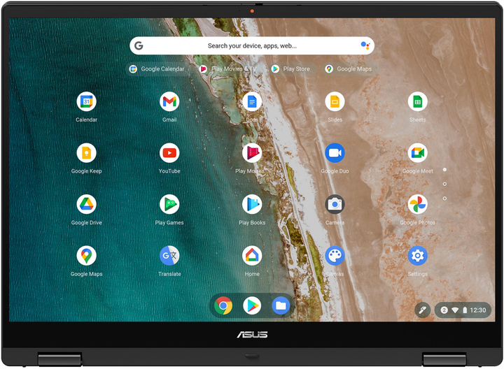 Сенсорный ноутбук 16" ASUS Chromebook Flip CX5 (CX5601FBA-MC0068) Intel Core i7-1255U RAM 16GB SSD 512GB ChromeOS (UKR) (102059604) - изображение 5