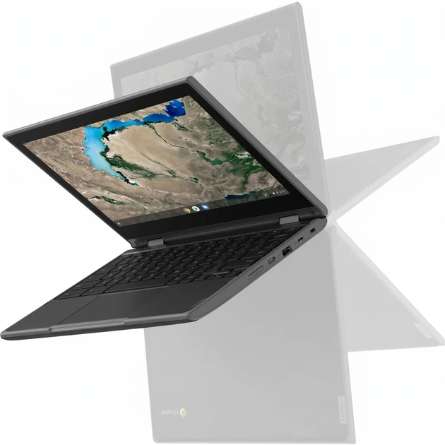 Сенсорный ноутбук 11.6" Lenovo 300e Chromebook 2nd Gen AMD A4-9120C RAM 4GB eMMC 32GB 10час батарея Chrome OS (UKR) (101597935) - изображение 6
