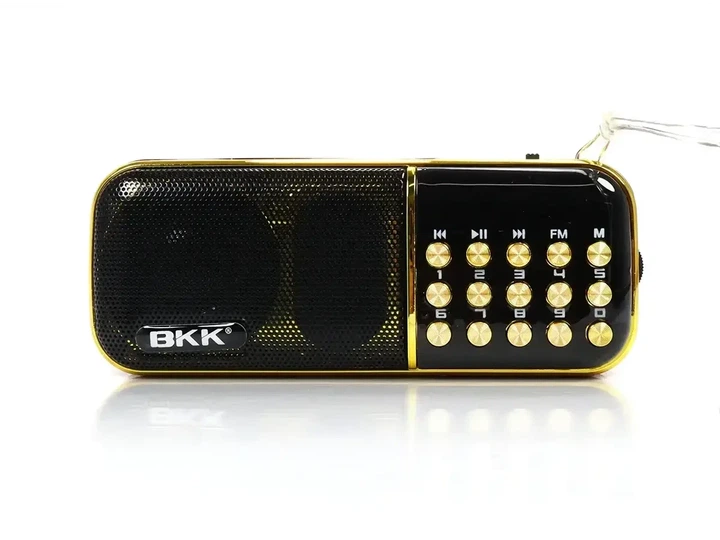 Цифровой радиоприемник BKK USB/MP3 B851, ФМ радио на аккумуляторе, FM карманное радио цифровое - изображение 4