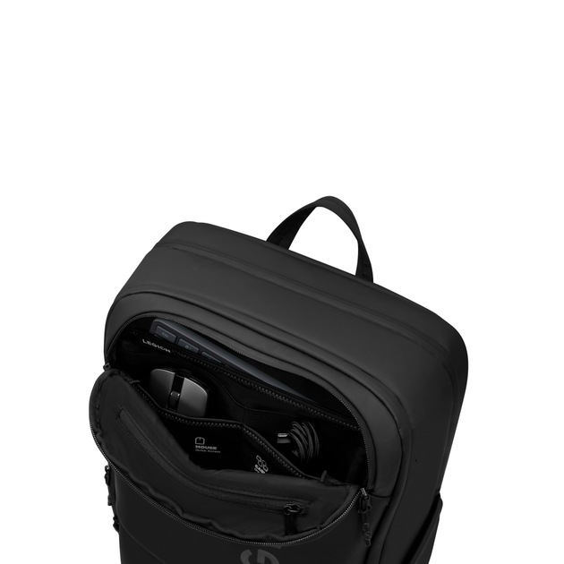 Рюкзак для ноутбука Lenovo Legion 17'' Gaming Backpack GB800 полиуретан Black (GX41U39299) - изображение 9