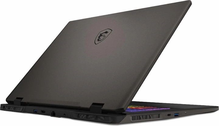 Ноутбук MSI Sword 17 HX (B14VFKG-249XPL-G2A), Intel Core i7-14650HX / 17" / 165 Гц / RAM 16 ГБ DDR5 / SSD 1 ТБ / Intel UHD Graphics + RTX 4060 / Без ОС / Темно-сірий - Фото 9 Ноутбук MSI Sword 17 HX (B14VFKG-249XPL-G2A), Intel Core i7-14650HX / 17" / 165 Гц / RAM 16 ГБ DDR5 / SSD 1 ТБ / Intel UHD Graphics + RTX 4060 / Без ОС / Темно-сірий - изображение 9