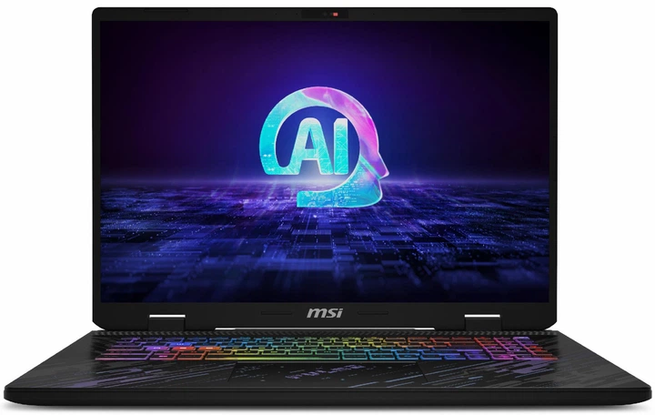 Ноутбук MSI Pulse 17 AI (C1VGKG-079PL-G2A), Intel Core Ultra 7 155H / 17" / 240 Гц / RAM 16 ГБ DDR5 / SSD 1 ТБ / Intel Arc Graphics + RTX 4070 / Windows 11 Home / Чорний - Фото 1 Ноутбук MSI Pulse 17 AI (C1VGKG-079PL-G2A), Intel Core Ultra 7 155H / 17" / 240 Гц / RAM 16 ГБ DDR5 / SSD 1 ТБ / Intel Arc Graphics + RTX 4070 / Windows 11 Home / Чорний - изображение 1