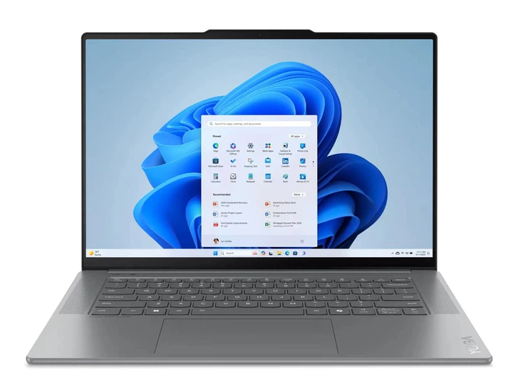 Ноутбук Lenovo Yoga Slim 7 Aura Edition (83HM002TPB), Intel Core Ultra 7 256V / 15.3" / 120 Гц / Touch / RAM 16 ГБ LPDDR5X / SSD 1 ТБ / Intel Arc Graphics 140V / Windows 11 Home / Сірий - Фото 1 Ноутбук Lenovo Yoga Slim 7 Aura Edition (83HM002TPB), Intel Core Ultra 7 256V / 15.3" / 120 Гц / Touch / RAM 16 ГБ LPDDR5X / SSD 1 ТБ / Intel Arc Graphics 140V / Windows 11 Home / Сірий - изображение 1