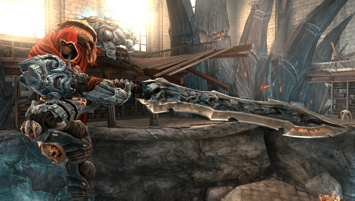 Игра Microsoft Xbox 360 Metro 2033 + Darksiders Double Pack Английская Версия DVD 2шт Б/У - изображение 8