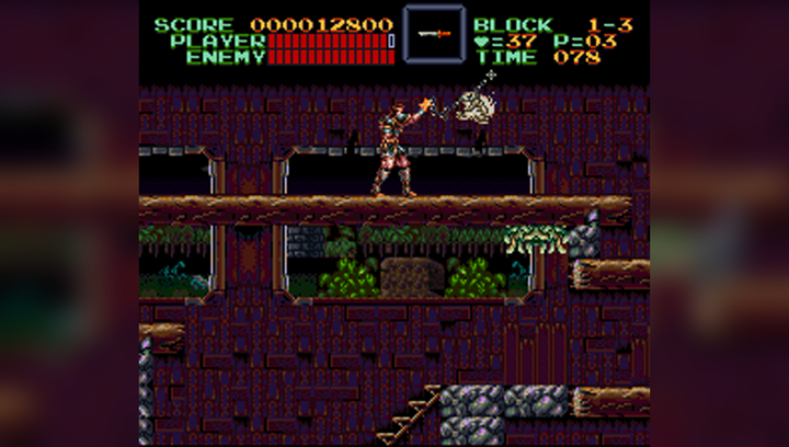 Игра Nintendo SNES Super Castlevania IV Europe Английская Версия Только Картридж Б/У - изображение 2