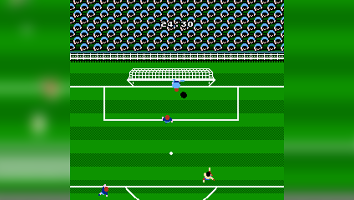 Збірник Ігор RMC Famicom Dendy 4 in 1 Tecmo Soccer, Double Drible, Side Pocket, Gekitotsu Yonku Battle SB-418 90х TV Game Англійська Версія Тільки Картридж Б/У - зображення 3