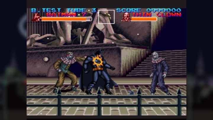 Игра Nintendo SNES Batman Returns Europe Английская Версия Только Картридж Б/У - изображение 4