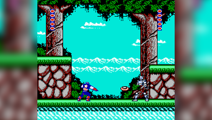Збірник Ігор RMC Famicom Dendy 4 in 1 Yuu Yuu Hakusho Final, Batman Returns, Captain America, Power Rangers 2 YU-088 90х TV Game Англійська Версія Тільки Картридж Б/У - зображення 3