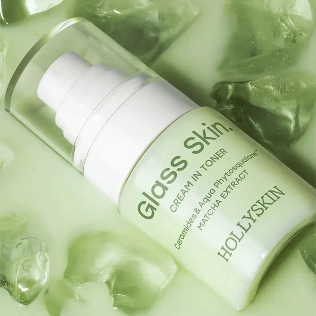 Крем-тонер HOLLYSKIN Glass Skin. с церамидами и экстрактом матчи 50мл - изображение 3