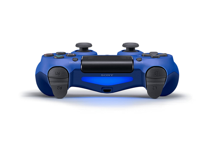 Джойстик бездротовий для ПК PS4 геймпад для Android iOS TV Windows смартфона планшета джостик ігровий контроллер bluetooth wireless controller для PlayStation Blue - Фото 2 Джойстик бездротовий для ПК PS4 геймпад для Android iOS TV Windows смартфона планшета джостик ігровий контроллер bluetooth wireless controller для PlayStation Blue - зображення 2