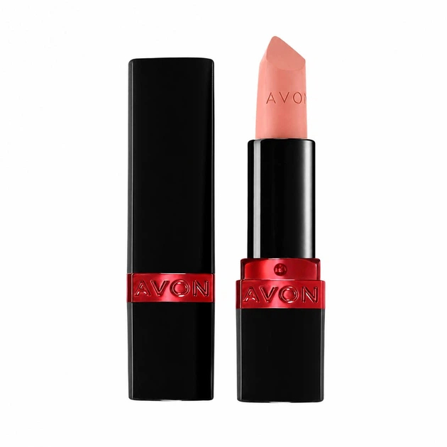 Увлажняющая матовая помада Avon «Ультра». Оттенок: «BFF Nude / Идеальный нюдовый», 3,6 г. Ultra Matte Lipstick для губ - Фото 1 Увлажняющая матовая помада Avon «Ультра». Оттенок: «BFF Nude / Идеальный нюдовый», 3,6 г. Ultra Matte Lipstick для губ - изображение 1