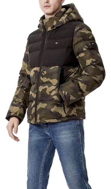 Куртка зимова чоловіча Tommy Hilfiger XXL Camouflage - Фото 6 Куртка зимова чоловіча Tommy Hilfiger XXL Camouflage - зображення 6