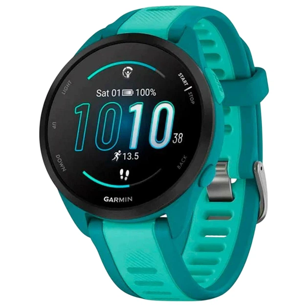 Смарт-часы Garmin Forerunner 165 Music Turquoise/Aqua (010-02863-32) - Фото 1 Смарт-часы Garmin Forerunner 165 Music Turquoise/Aqua (010-02863-32) - изображение 1