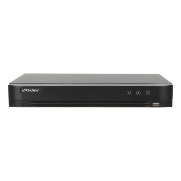 Видеорегистратор Hikvision iDS-7204HTHI-M1/XT 4-канальный 8MP 1U H.265 AcuSense - Фото 2 Видеорегистратор Hikvision iDS-7204HTHI-M1/XT 4-канальный 8MP 1U H.265 AcuSense - изображение 2