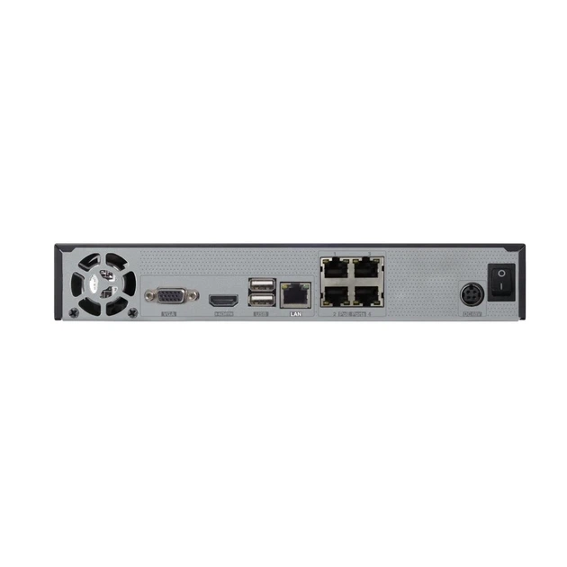 IP-видеорегистратор 4-канальный Provision-ISR NVR5-4100PXN(MM) с PoE и видеоаналитикой для систем видеонаблюдения - изображение 2