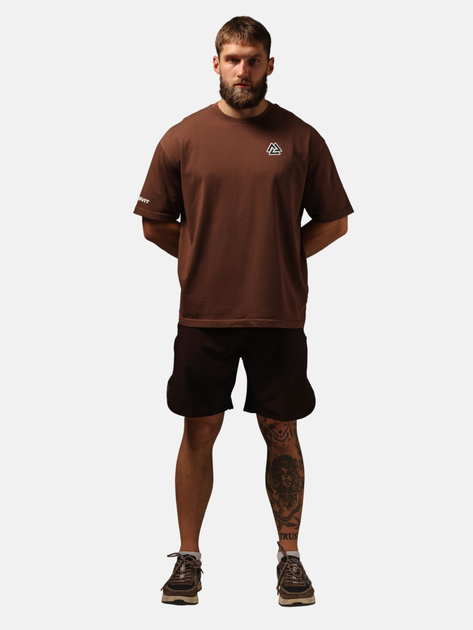 Футболка Oversized St. Sebastian T-shirt Umber M Цвет Коричневый (501617-856-M) - Фото 3 Футболка Oversized St. Sebastian T-shirt Umber M Цвет Коричневый (501617-856-M) - изображение 3