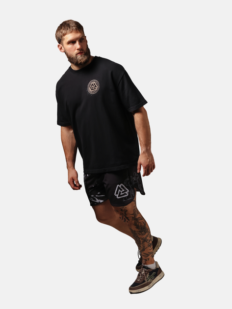 Футболка Oversized Imprint T-shirt Roast Black L Цвет Черный (501615-192-L) - Фото 3 Футболка Oversized Imprint T-shirt Roast Black L Цвет Черный (501615-192-L) - изображение 3