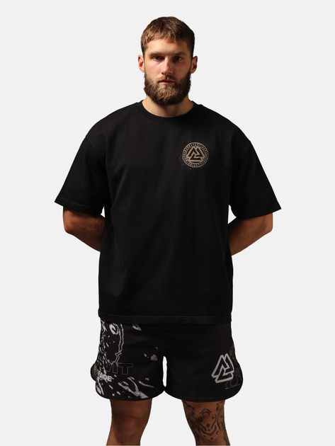 Футболка Oversized Imprint T-shirt Roast Black L Цвет Черный (501615-192-L) - Фото 5 Футболка Oversized Imprint T-shirt Roast Black L Цвет Черный (501615-192-L) - изображение 5