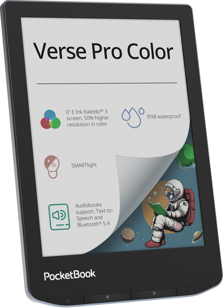 Электронная книга PocketBook 634K3 Verse Pro Color Stormy Sea (PB634K3-1-CIS) - изображение 5