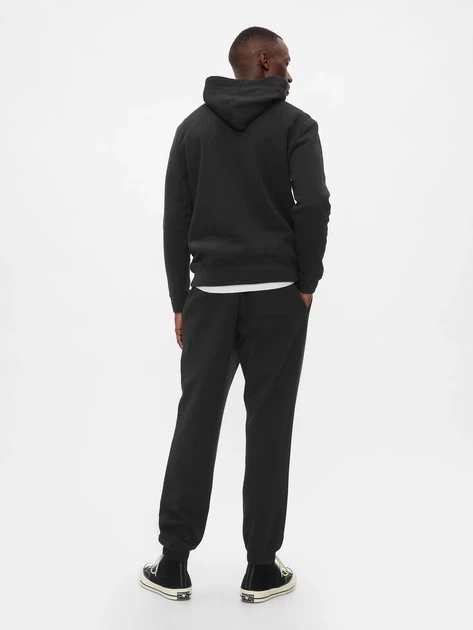 Штани чоловічі спортивні джогери Gap Logo Joggers Black 659229001 розмір L - изображение 2