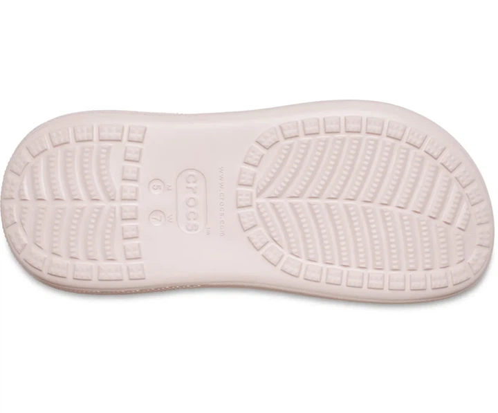 Сабо крокси шльопанці жіночі Crocs Classic Crush Clog розмір EUR 39-40, US M7 W9,25,5 см Quartz Пудровий - изображение 2