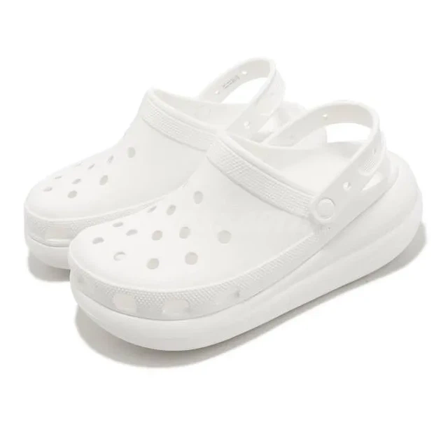 Сабо крокси шльопанці жіночі Crocs Classic Crush Clog розмір EUR 41-42, US M8 W10,26,5 см White Білі - Фото 6 Сабо крокси шльопанці жіночі Crocs Classic Crush Clog розмір EUR 41-42, US M8 W10,26,5 см White Білі - изображение 6