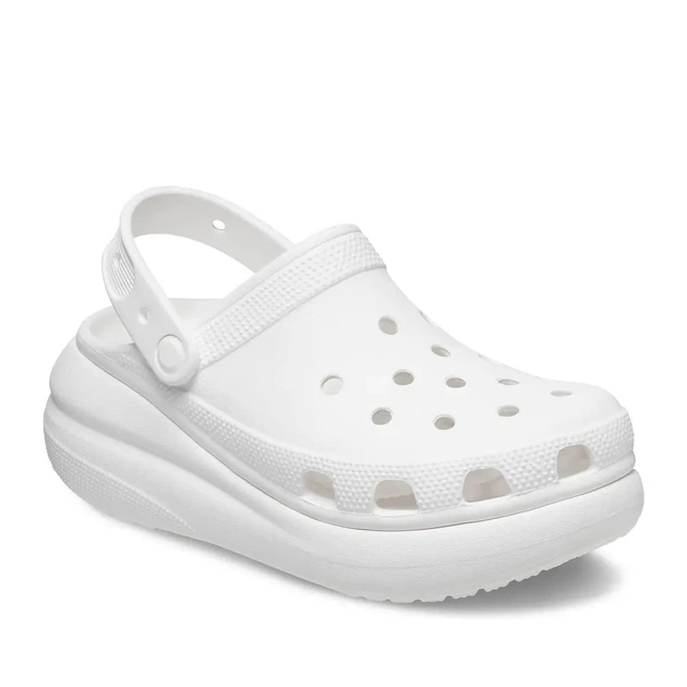 Сабо крокси шльопанці жіночі Crocs Classic Crush Clog розмір EUR 41-42, US M8 W10,26,5 см White Білі - Фото 8 Сабо крокси шльопанці жіночі Crocs Classic Crush Clog розмір EUR 41-42, US M8 W10,26,5 см White Білі - изображение 8