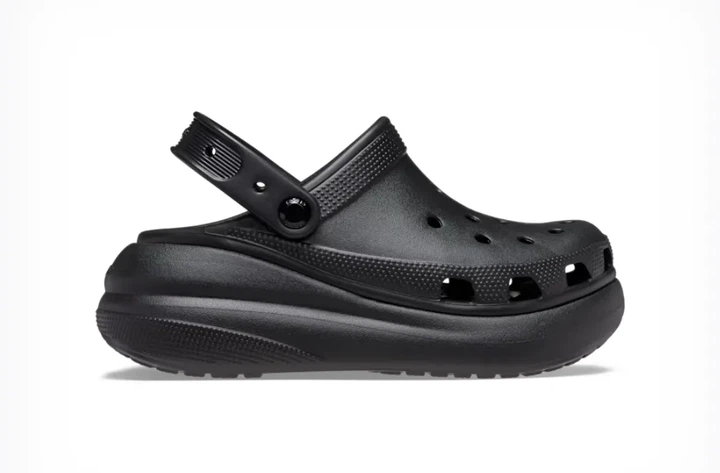 Сабо крокси шльопанці Crocs Classic Crush Clog розмір EUR 42-43, US M9W11,27 см Чорні - изображение 3