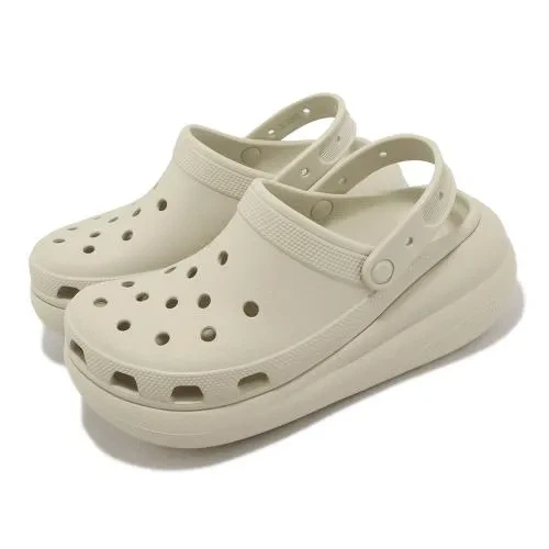 Сабо крокси шльопанці жіночі Crocs Classic Crush Clog розмір EUR 42-43, US M9W11,27 см Bone Слонова кістка - Фото 6 Сабо крокси шльопанці жіночі Crocs Classic Crush Clog розмір EUR 42-43, US M9W11,27 см Bone Слонова кістка - изображение 6
