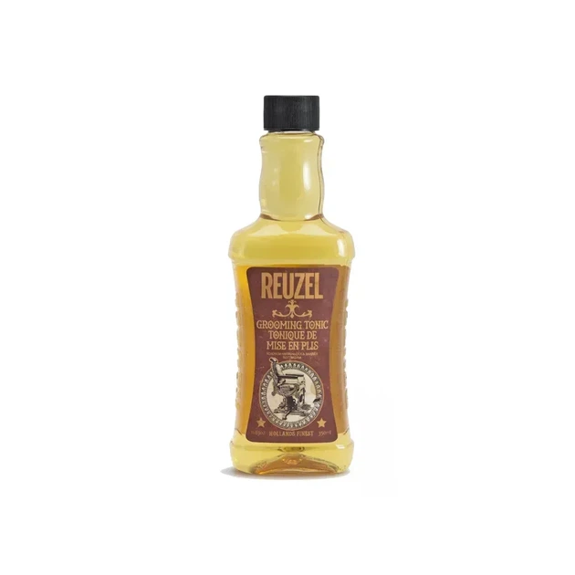 Тоник для укладки волос Reuzel Grooming Tonic 350 мл объем, текстура, легкая фиксация и укладка феном - изображение 6