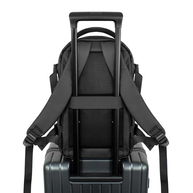 Рюкзак Wozinsky WPW-20L с карманом для ноутбука дорожный 40x20x25 см для багажной полки - черный (5907769385261) - изображение 5