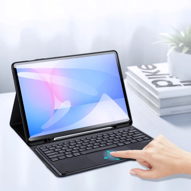 Чехол с клавиатурой Dux Ducis TK для Samsung Tab S10 FE Plus Black (6971824155280) - изображение 6