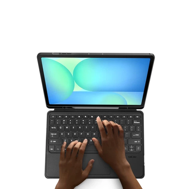 Чехол с клавиатурой Dux Ducis DK для Samsung Tab S10 FE Plus Black (6971824155488) - изображение 8