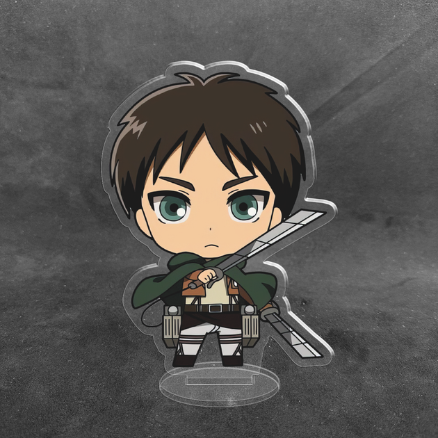 Акриловая коллекционная фигурка Чиби Chibi Атака титанов Эрен Йегер 10 см - Фото 1 Акриловая коллекционная фигурка Чиби Chibi Атака титанов Эрен Йегер 10 см - изображение 1