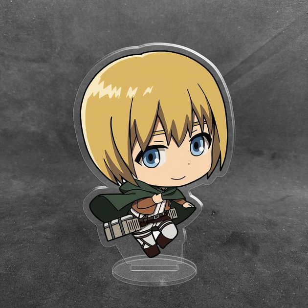 Акриловая коллекционная фигурка Чиби Chibi Атака титанов Армин Арлерт 10 см - Фото 1 Акриловая коллекционная фигурка Чиби Chibi Атака титанов Армин Арлерт 10 см - изображение 1