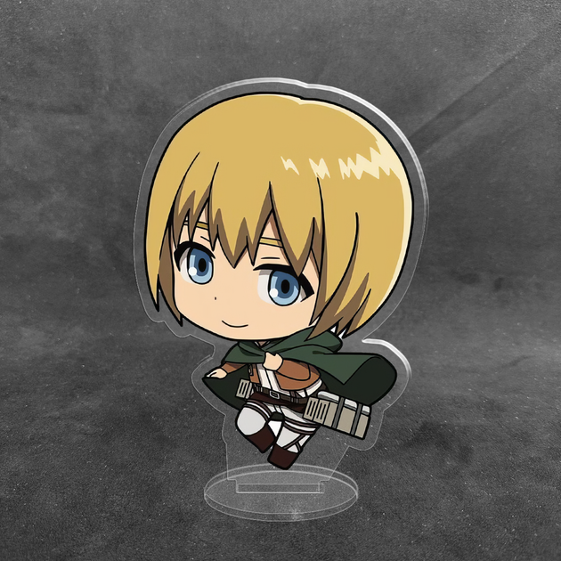 Акриловая коллекционная фигурка Чиби Chibi Атака титанов Армин Арлерт 10 см - Фото 2 Акриловая коллекционная фигурка Чиби Chibi Атака титанов Армин Арлерт 10 см - изображение 2