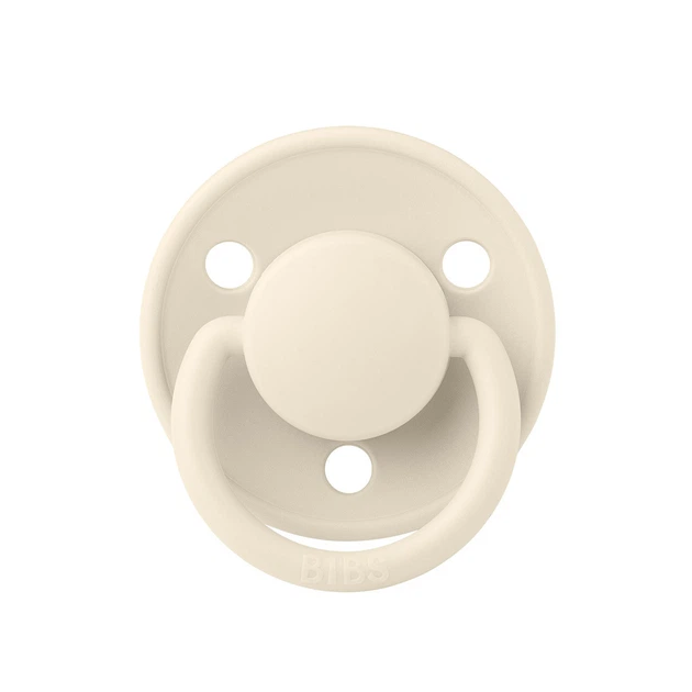 Соска пустушка Bibs De Lux Silicone Ivory 0-36 міс силіконова - Фото 5 Соска пустушка Bibs De Lux Silicone Ivory 0-36 міс силіконова - зображення 5