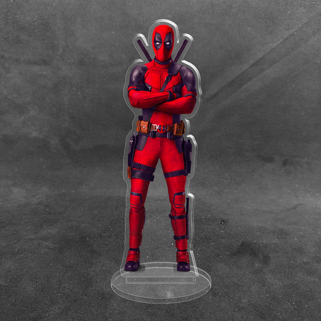 Акриловая коллекционная фигурка Marvel Дэдпул Deadpool 1 15 см - Фото 2 Акриловая коллекционная фигурка Marvel Дэдпул Deadpool 1 15 см - изображение 2