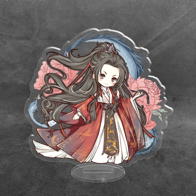 Акриловая коллекционная фигурка Chibi Аниме: Mo Dao Zu Shi Магистр дьявольского культа Вэй Усянь 2 10 cм - изображение 2