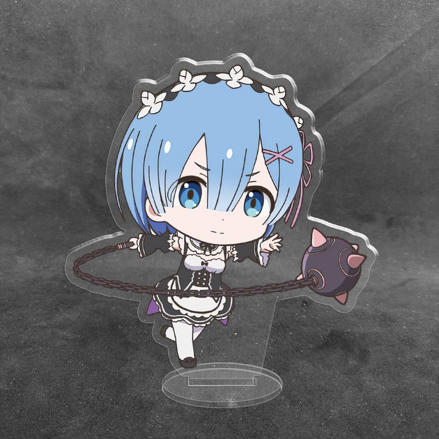 Акриловая коллекционная фигурка Чиби Chibi Аниме Re:Zero. Жизнь с нуля в альтернативном мире - Рем 10 см - Фото 1 Акриловая коллекционная фигурка Чиби Chibi Аниме Re:Zero. Жизнь с нуля в альтернативном мире - Рем 10 см - изображение 1