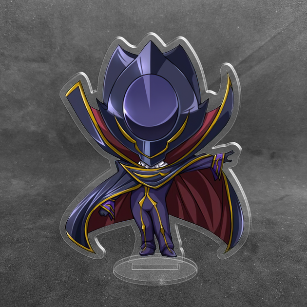 Акрилова колекційна фігурка Чібі Chibi Code Geass - Код Гіас: Повсталий Лелуш 10 см - Фото 1 Акрилова колекційна фігурка Чібі Chibi Code Geass - Код Гіас: Повсталий Лелуш 10 см - зображення 1